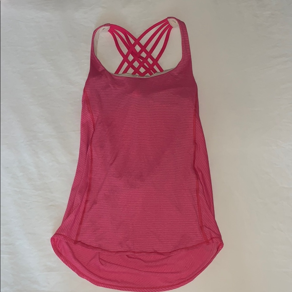 Lululemon Tank with built in Sports Bra